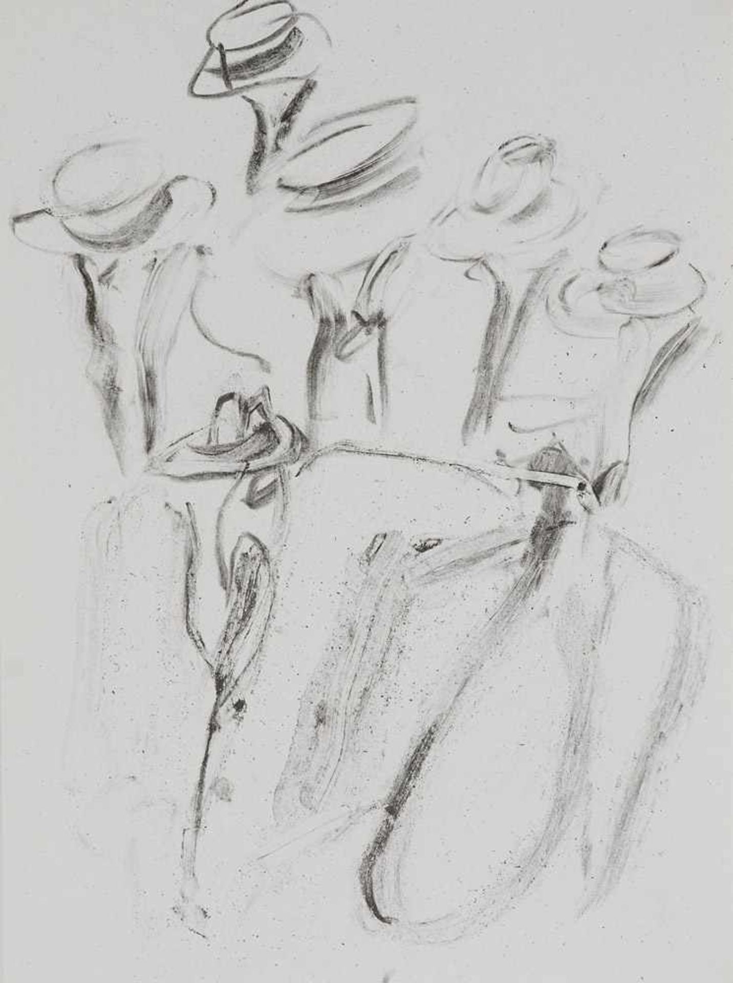 Abstrakter Expressionismus De Kooning, Willemo.T. 3 Lithographien. I. 27,5 x 21 cm (30,4 x 22,6 cm)