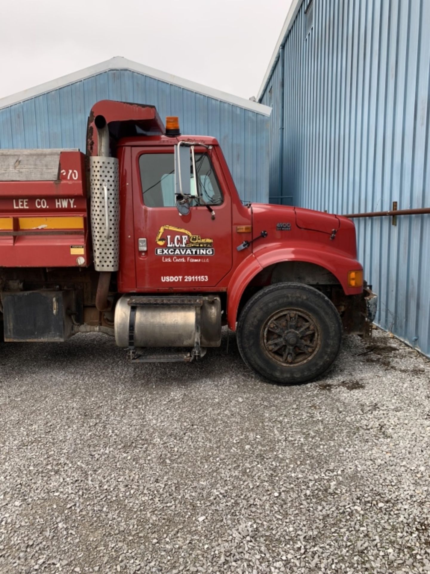 2000 International 4900 DT466E Dump Truck International 466 Motor - Image 7 of 18