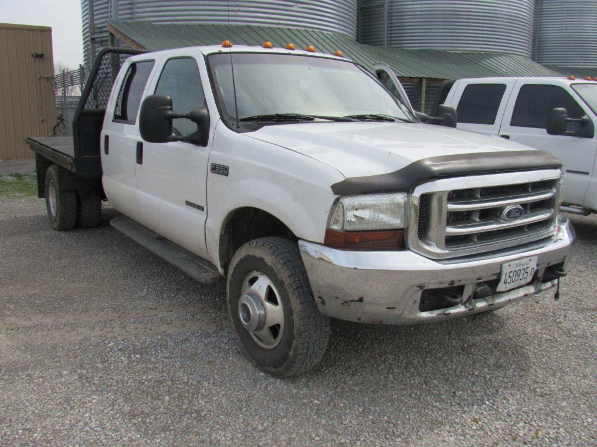 2001 Ford F350 Lariat Flatbed 4wd 7.3 L Powerstroke Diesel Engine - Image 9 of 21