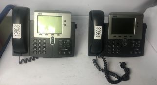 5 x Cisco 7900 Series Office IP Telephones