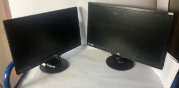 5 x Aoc Computer Monitors