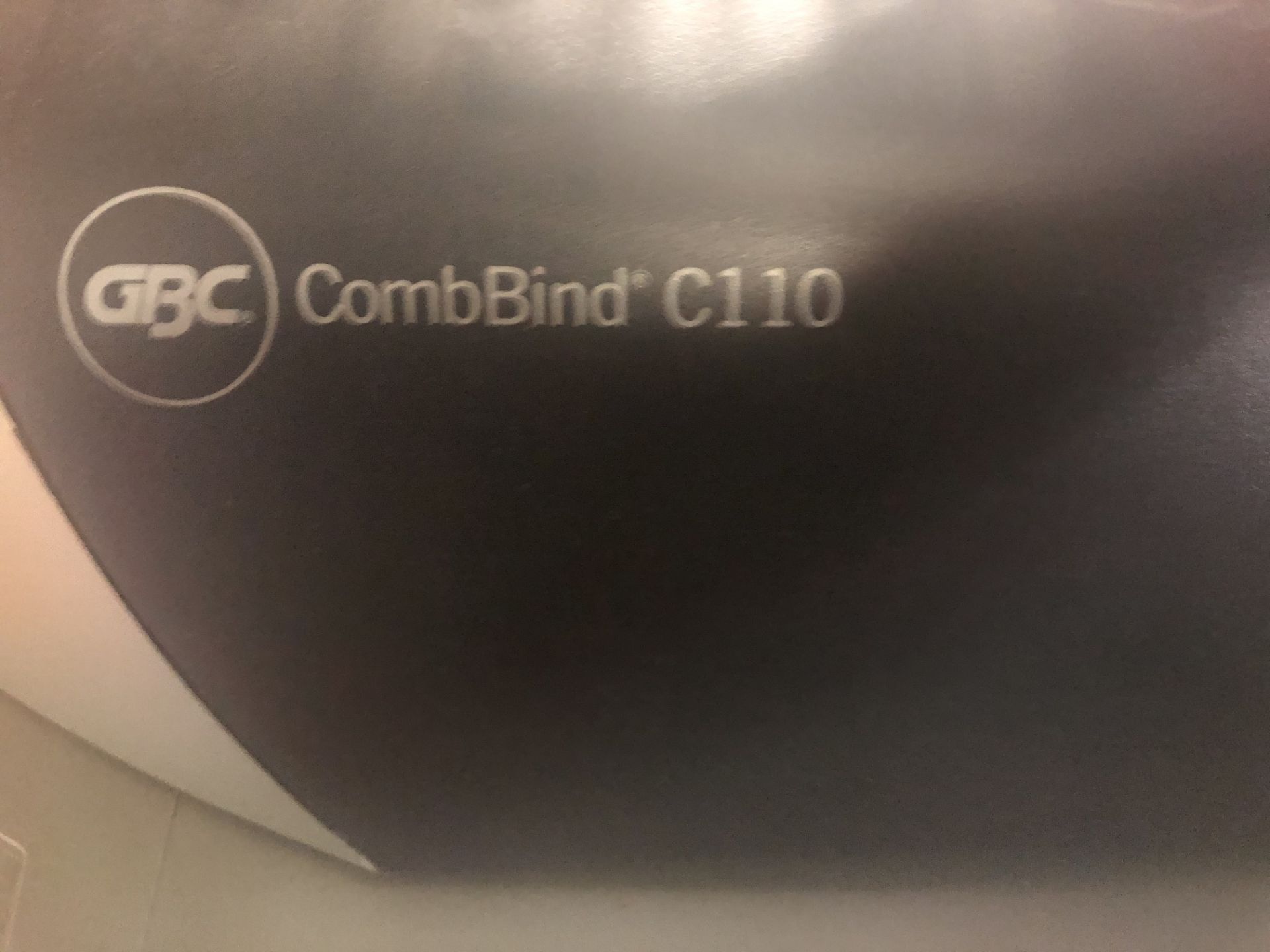Comibind C110 Binding Machine - Image 2 of 3