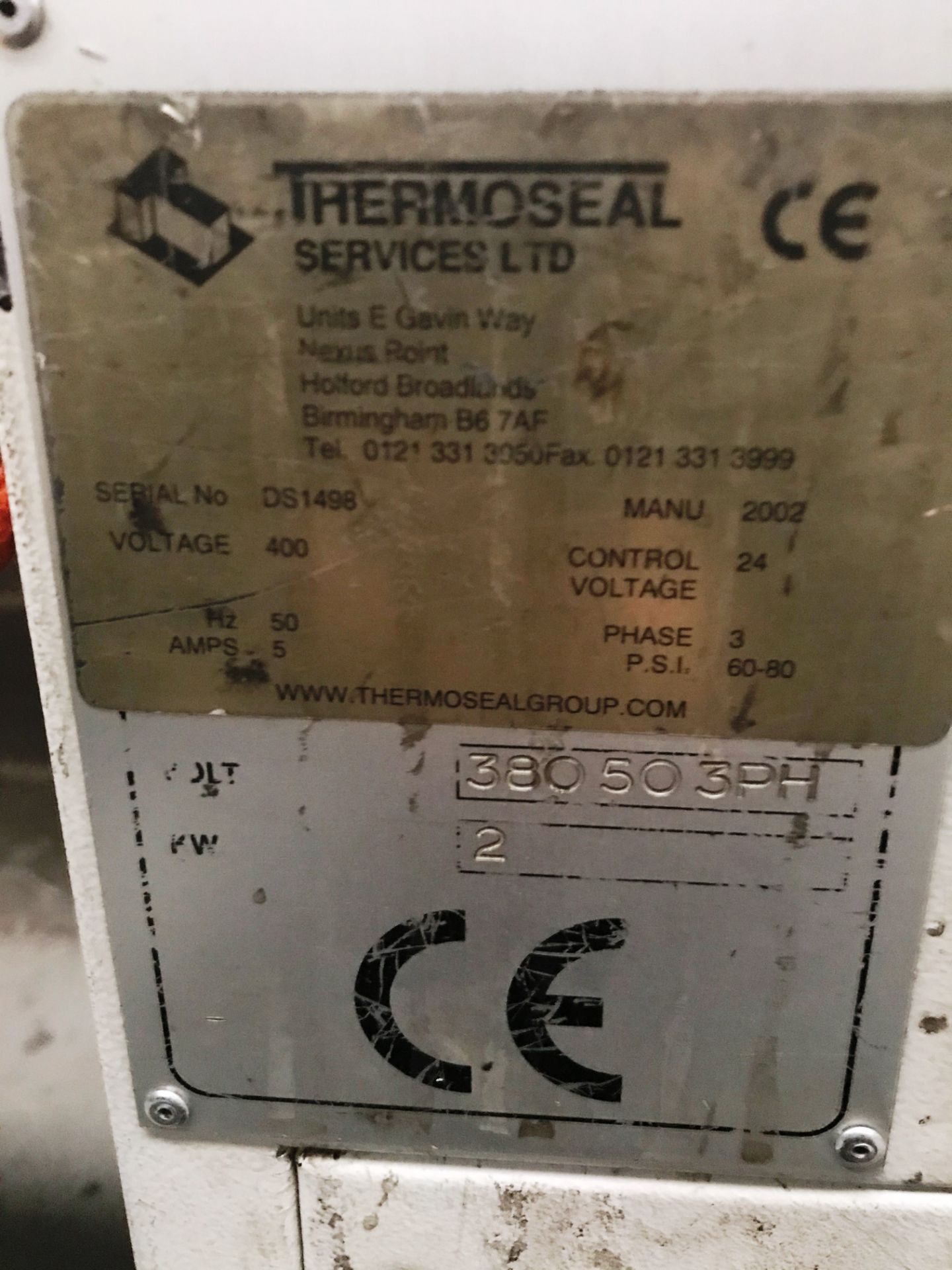 Thermoseal Manual Saw | YOM: 2002 - Image 3 of 5