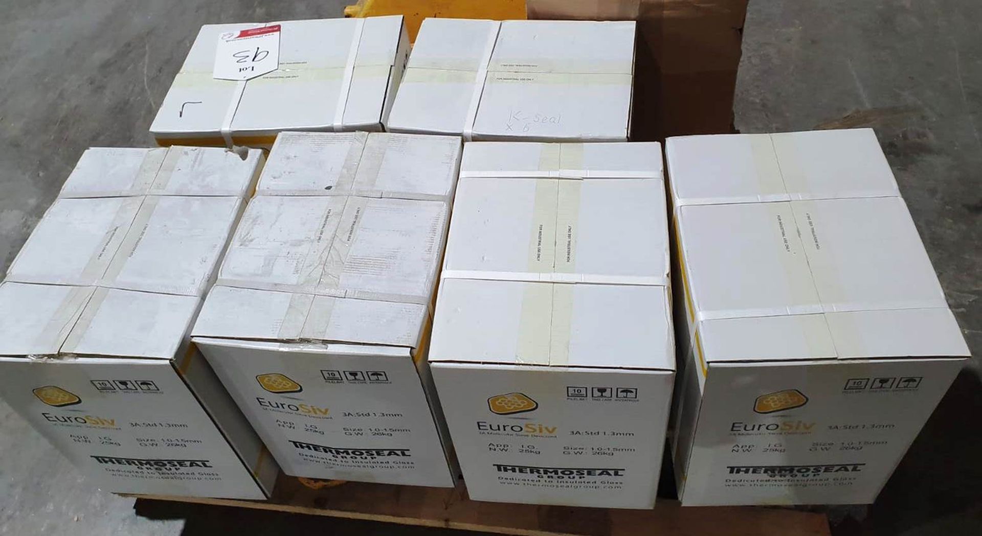 6 x Boxes of EuroSiv 3A Molecular Sieve Desiccant - 1.3MM