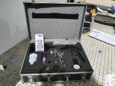 Unbranded Spray Gun in Case w/ Accessories