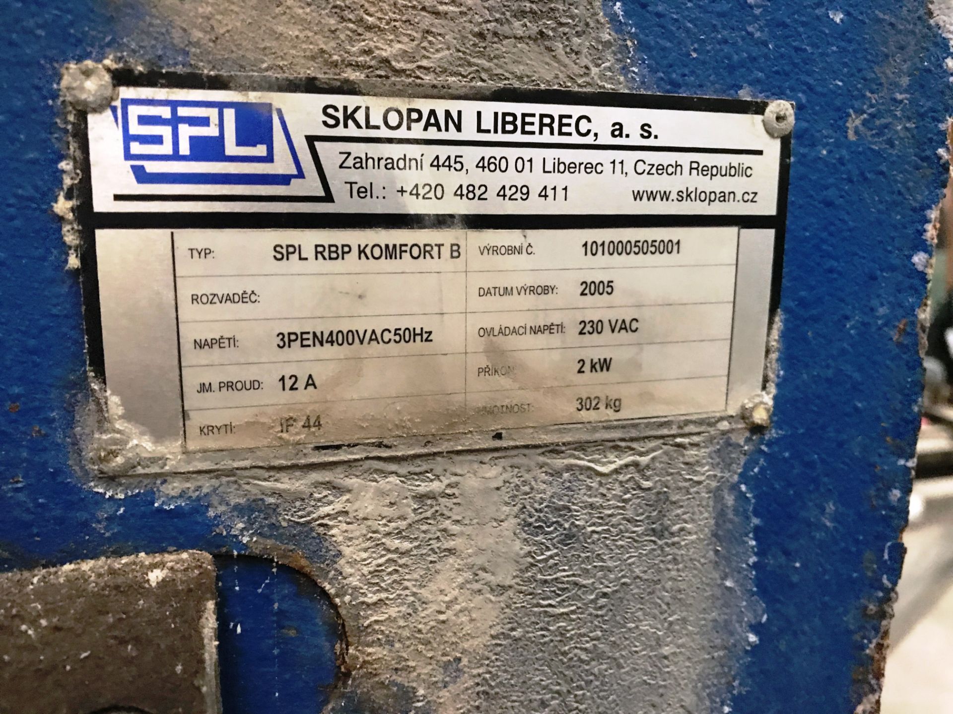 Sklopna Liberec SPL RBP Komfort B Linisher | YOM: 2005 - Image 8 of 8