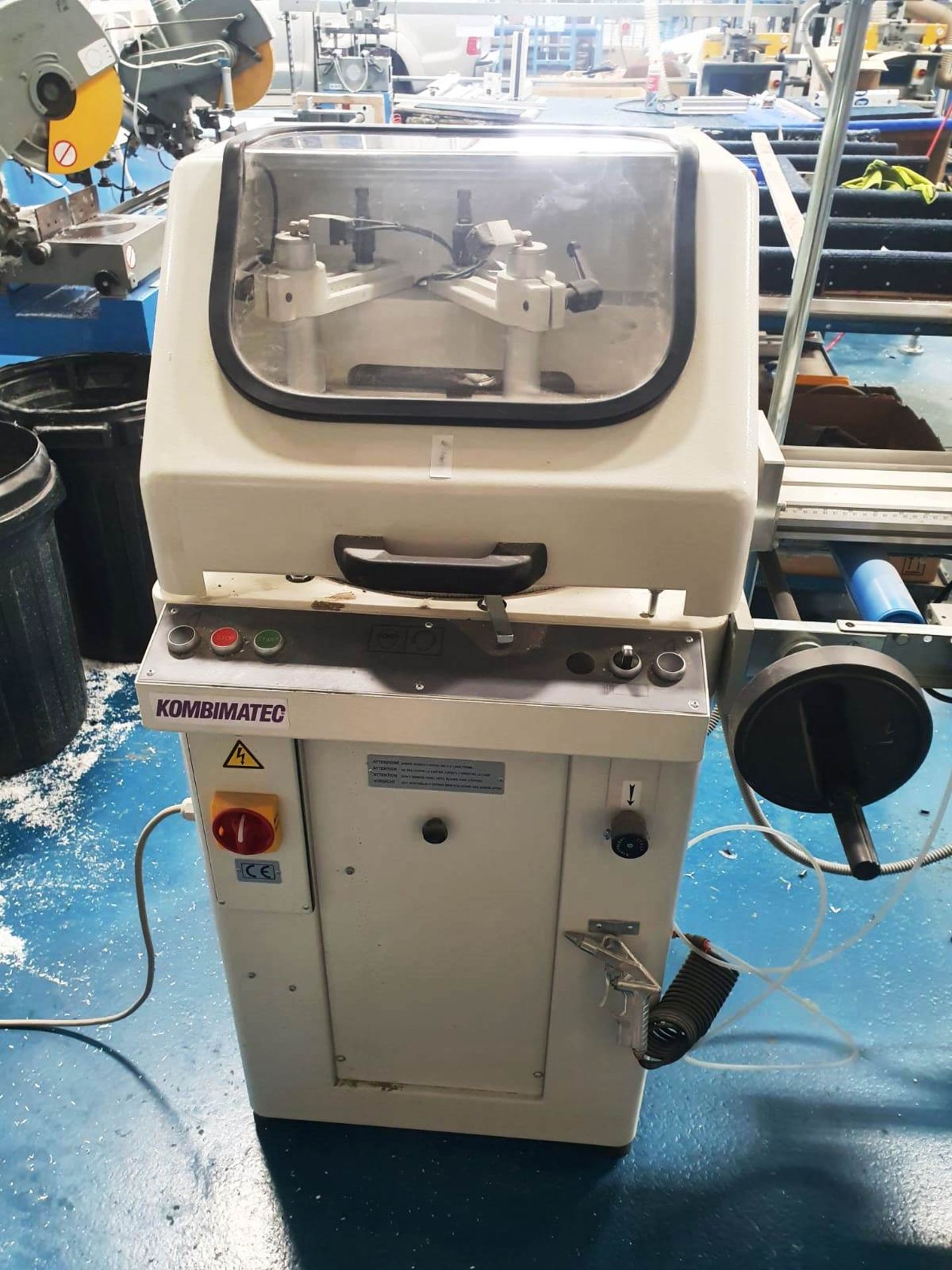 Kombimatec MGS 460 Upstroke Mitre Saw w/ Elumatec MMS200 L/Stop | YOM: 2018 - LOCATED IN MANCHESTER - Image 2 of 10