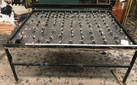 Fabricated Clamping/Edge Press Table - Metal Frame