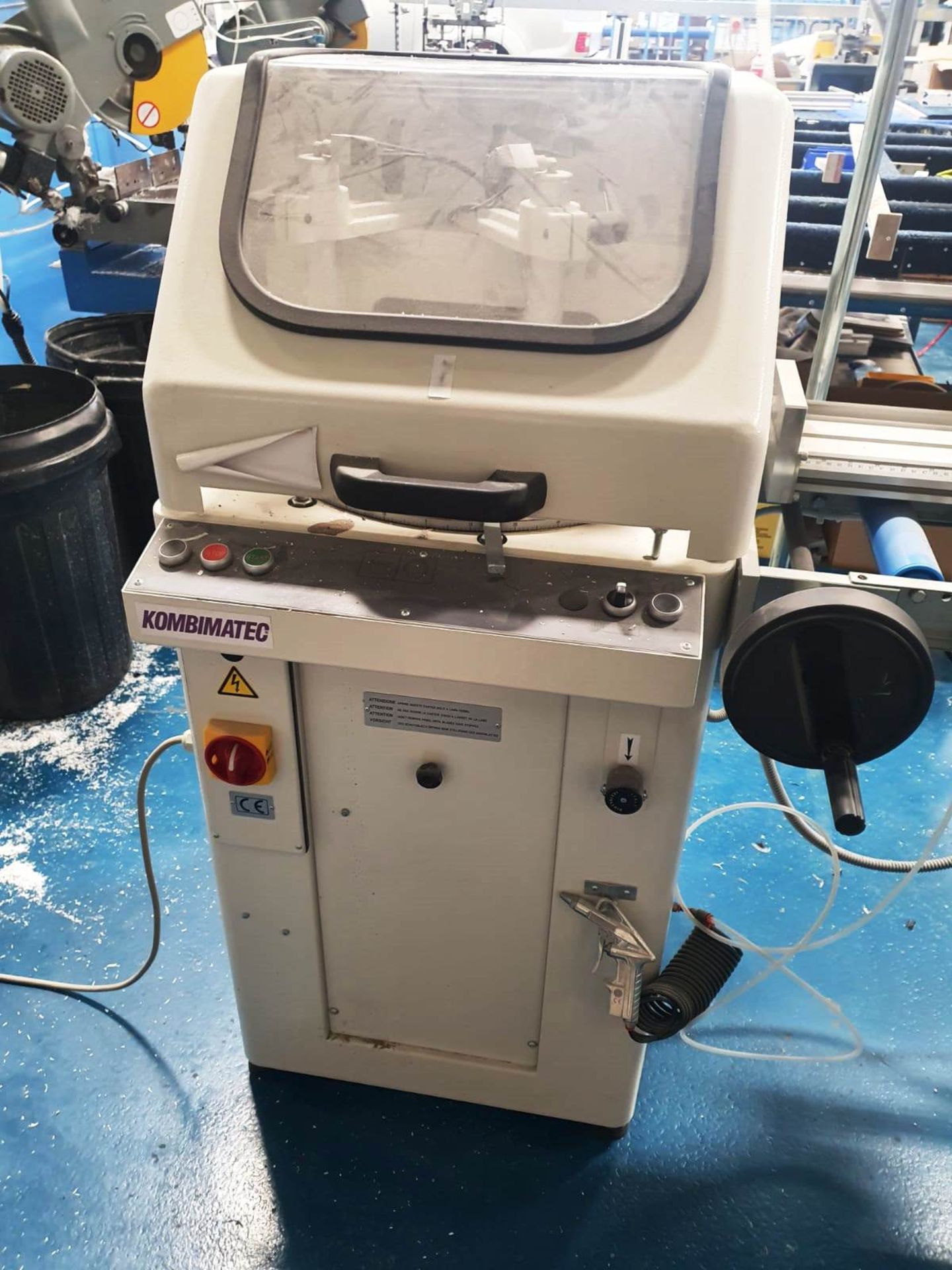 Kombimatec MGS 460 Upstroke Mitre Saw w/ Elumatec MMS200 L/Stop | YOM: 2018 - LOCATED IN MANCHESTER - Image 3 of 10