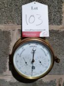 Wall Mounted Weather Clock