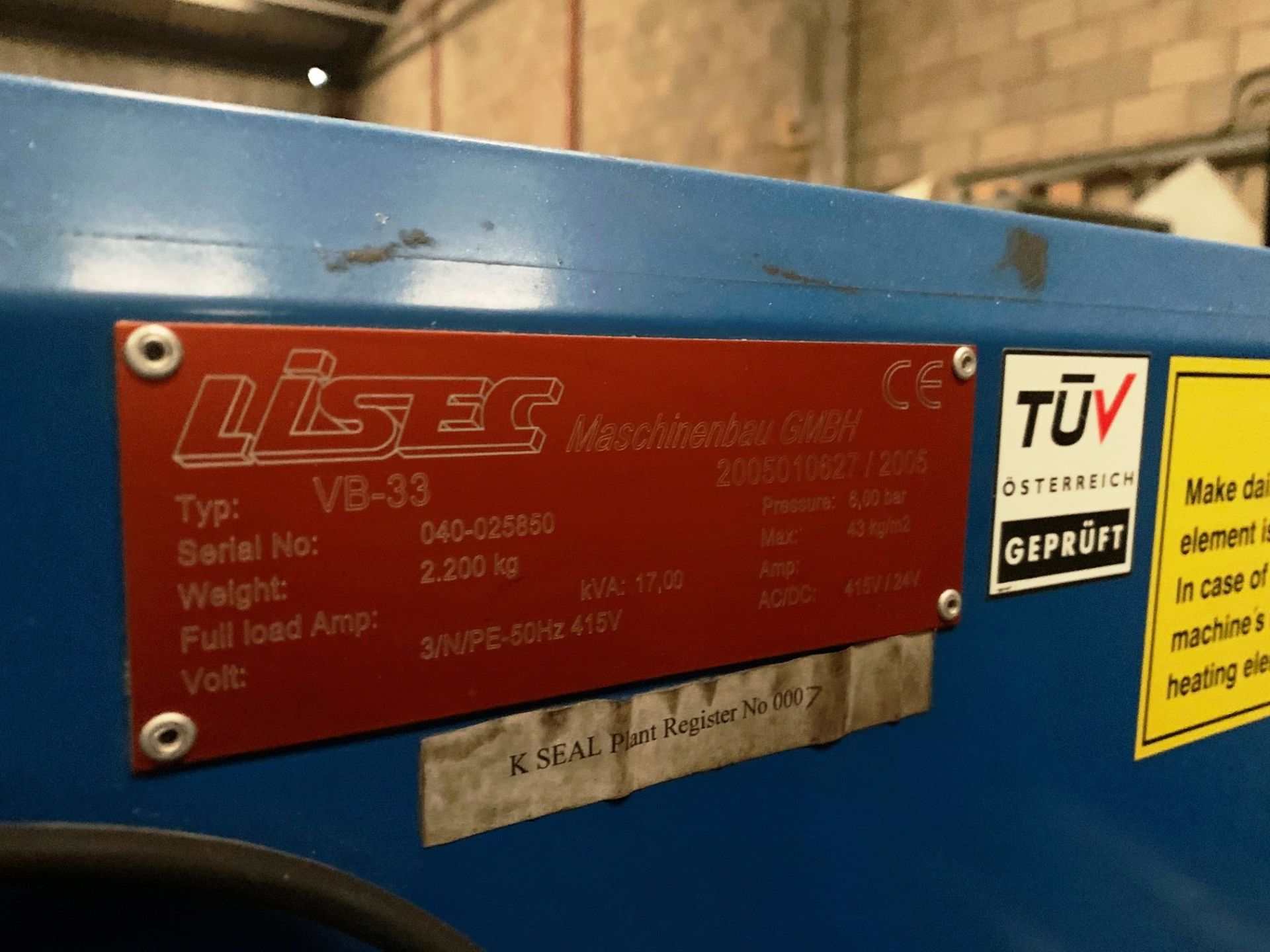 Lisec Cutting Line Incl: Cutting Machine, Laminated Glass Cutting Bridge, Cutting Table & Loader - Image 11 of 17