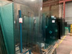 Approximately 30 x Various Panes of Decorative Glass