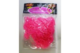 Large quantity of various coloured loom bands & diy kits see pictures