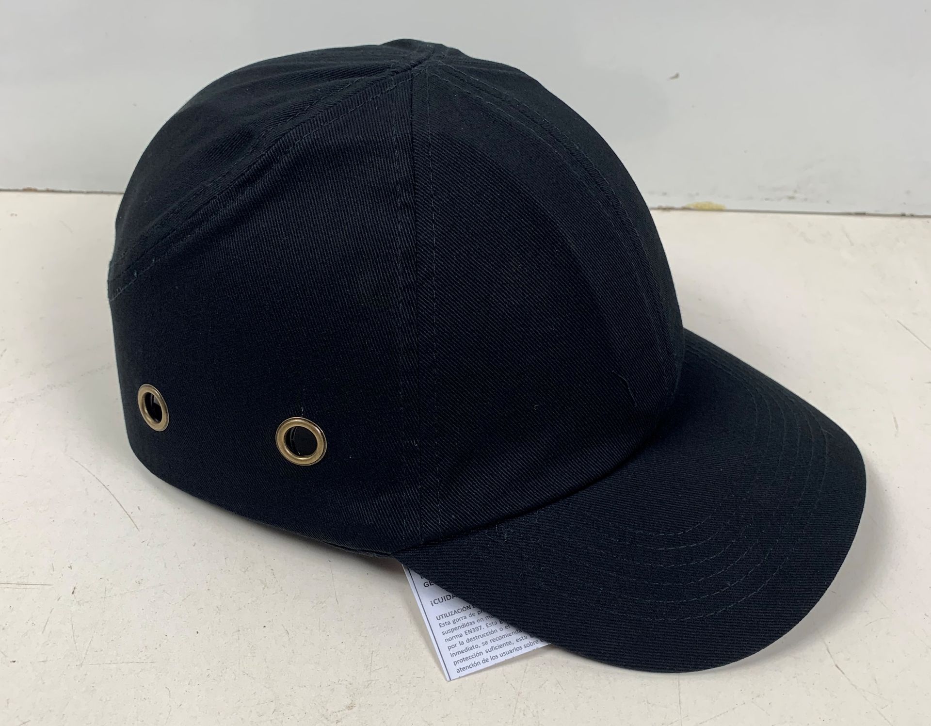 5 X Portwest - Classic design black bump caps | RRP£7.97 - Image 2 of 3