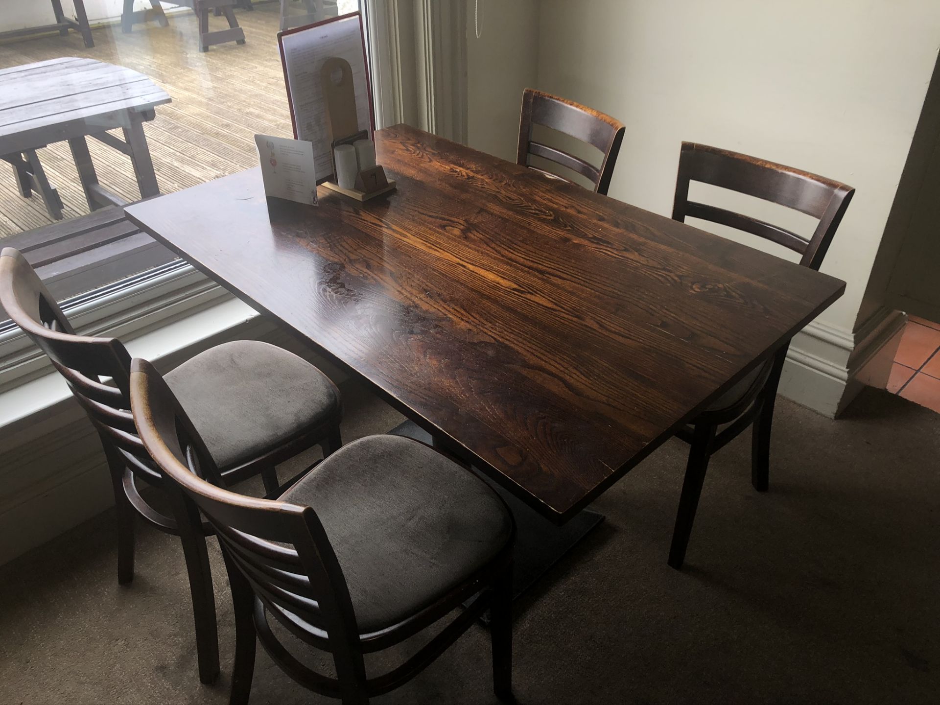 10 x Wooden Dining Tables - Image 7 of 10