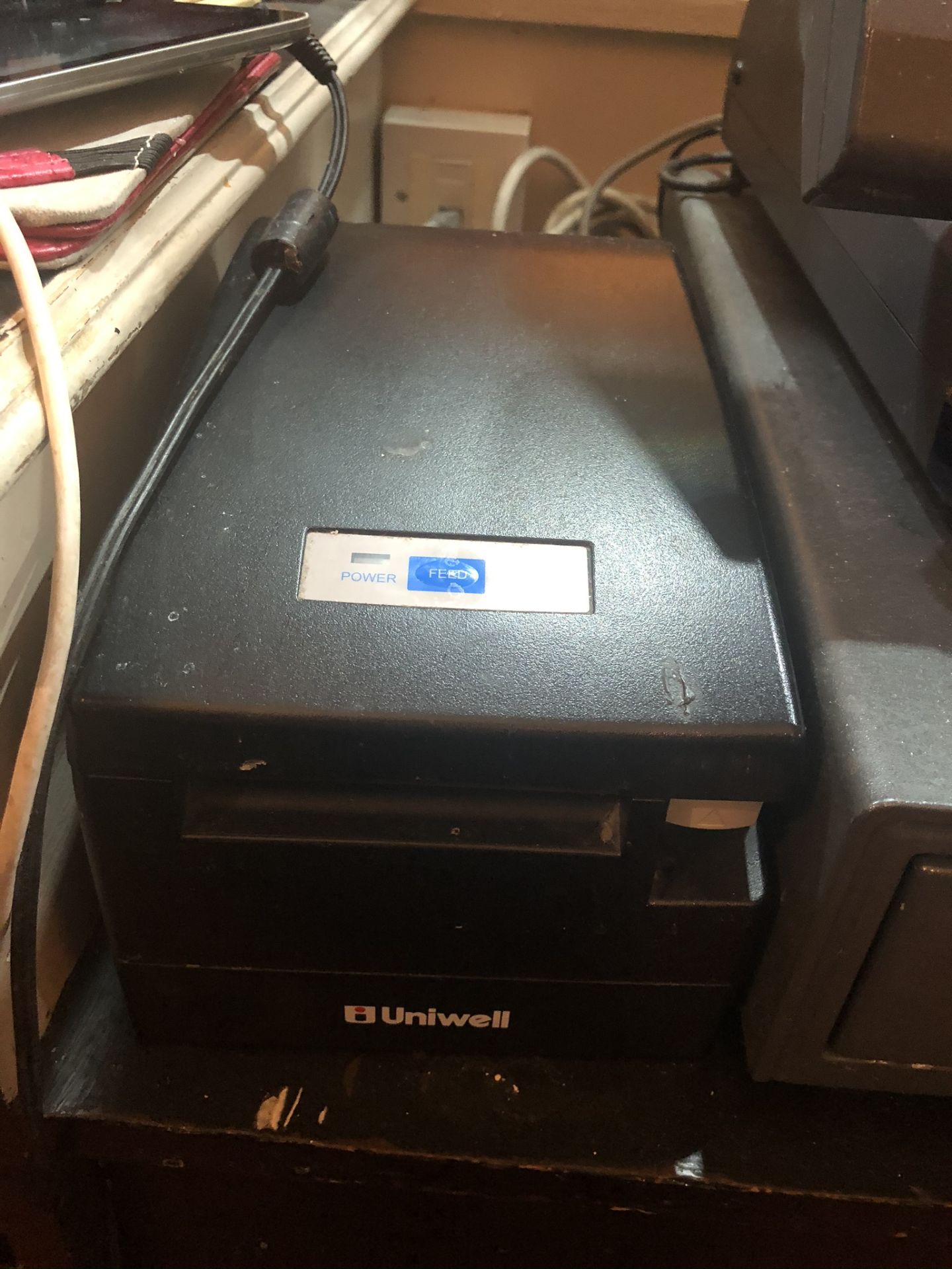 Uniwell EPOS System w/ Cash Drawer & Receipt Printer - Image 4 of 4