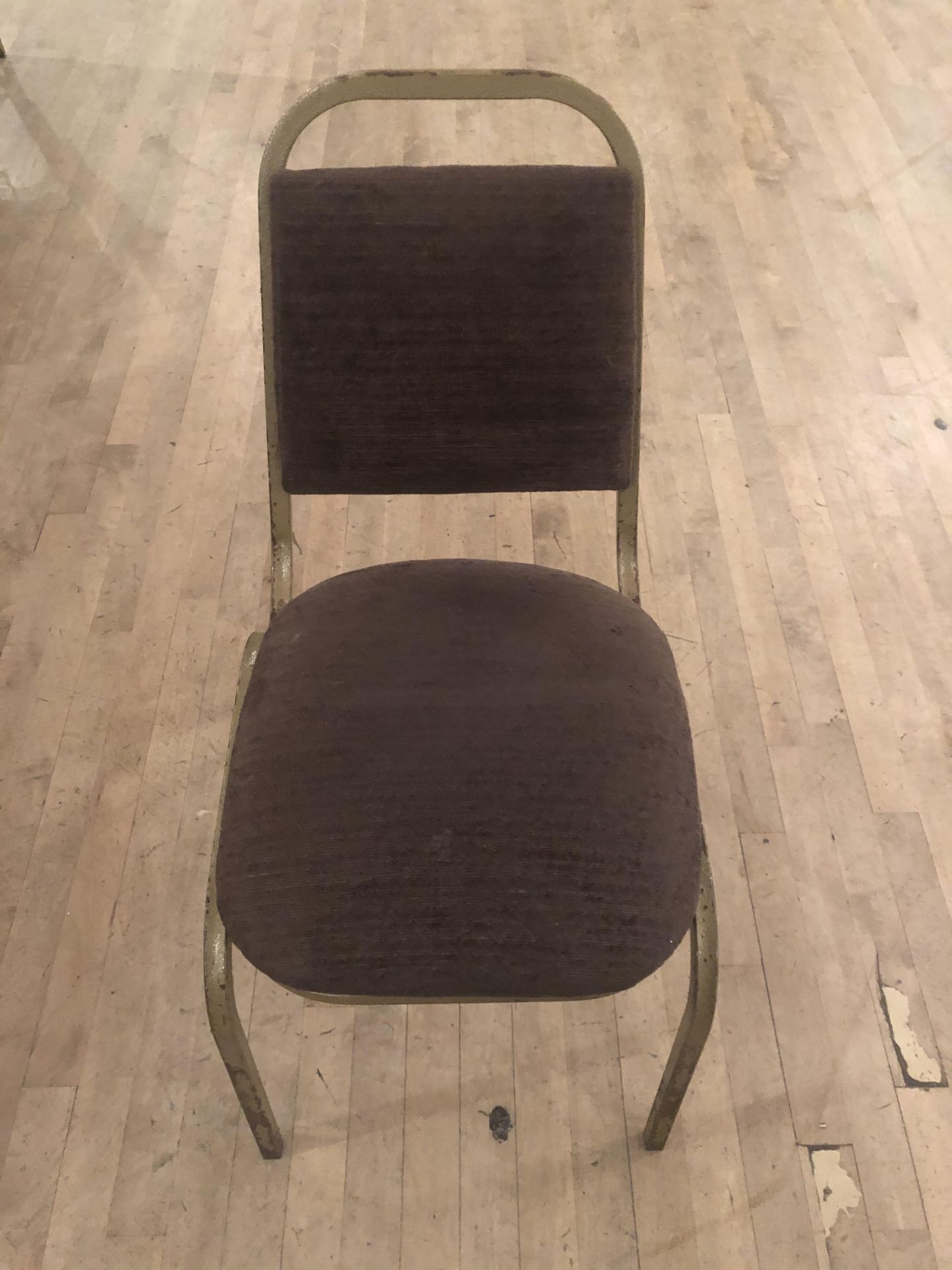 30 x Fabric Banquet Chairs in Brown - Image 2 of 4