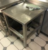 Stainless Steel Preparation Table w/ Undershelf