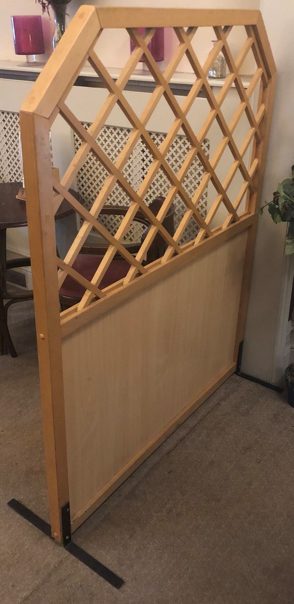 3 x Wooden Room Dividers - Image 2 of 2