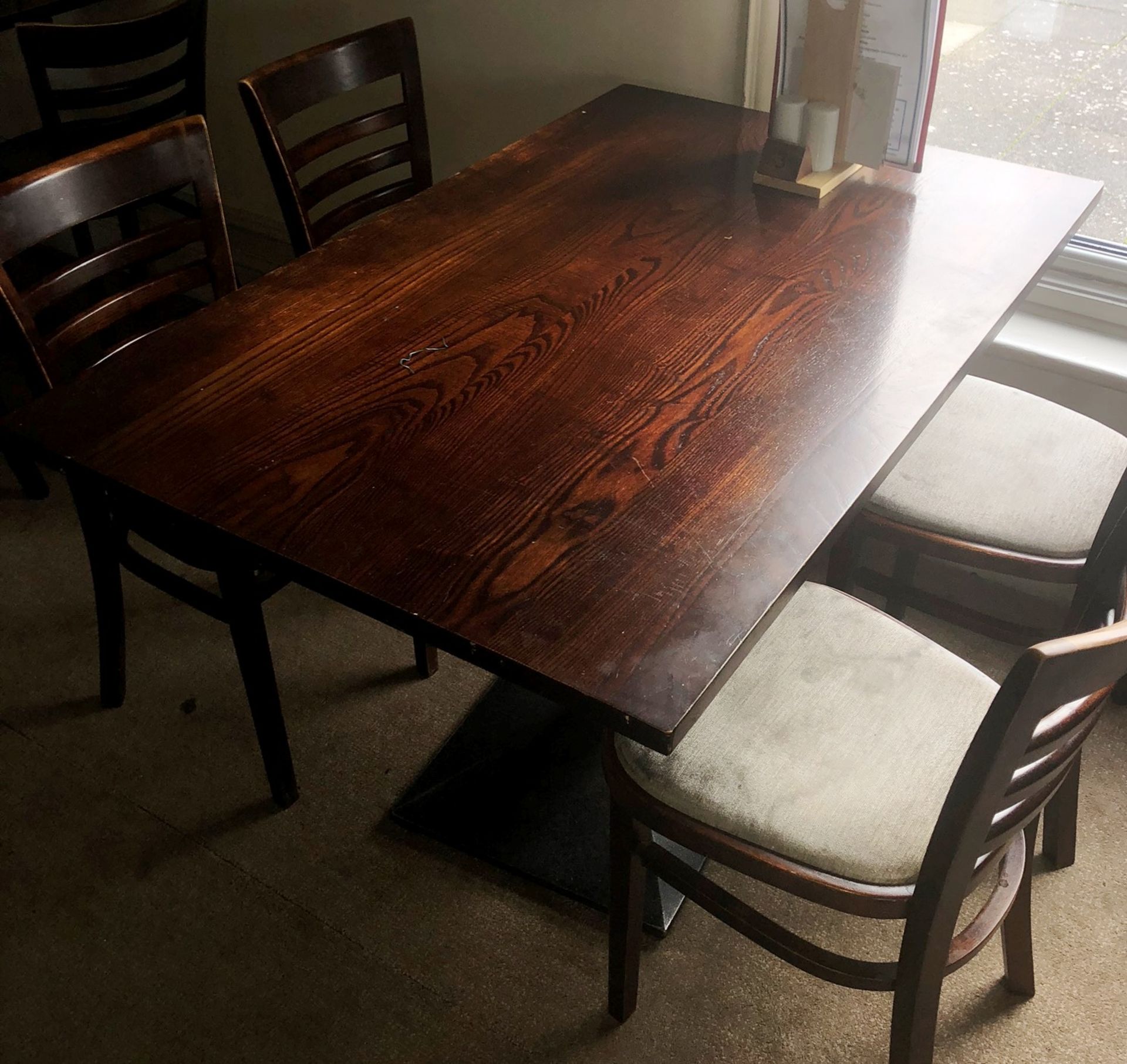 10 x Wooden Dining Tables - Image 2 of 10