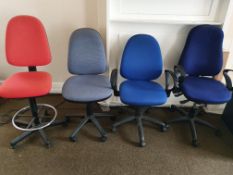 8 x Various Office Chairs