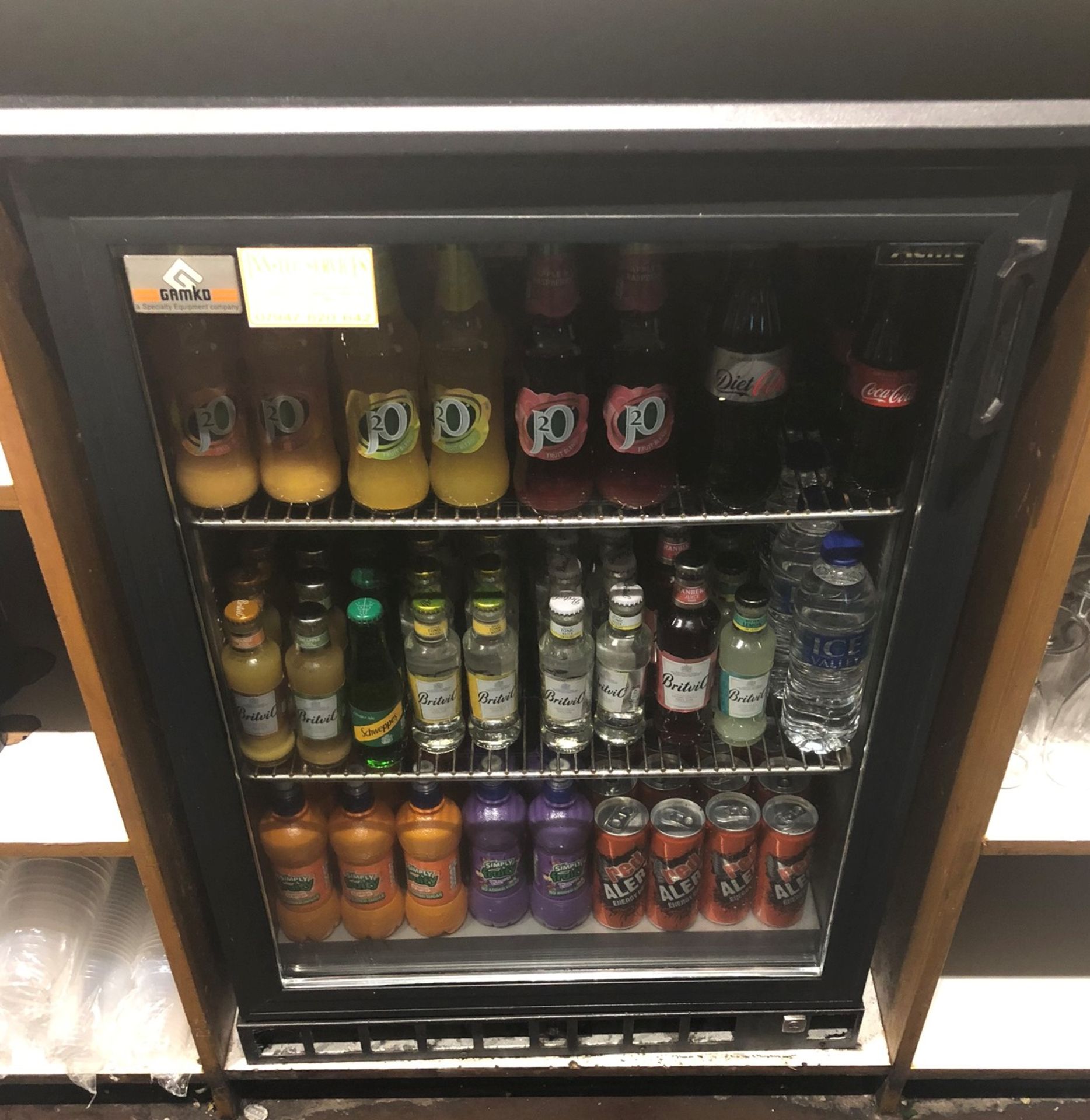 Gamko MAXI20/150LG Single Door Bottle Cooler