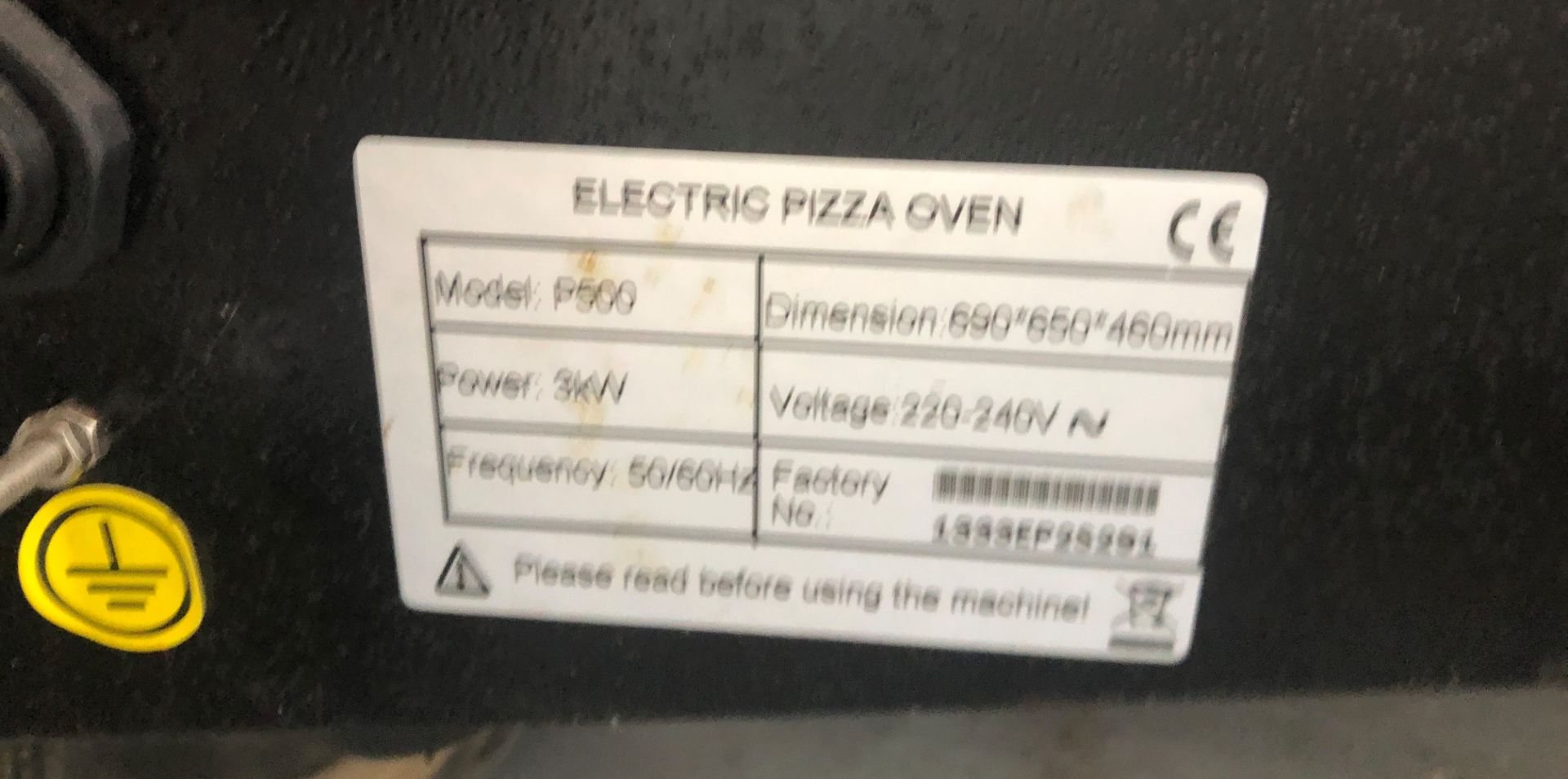 Electric pizza oven - Image 5 of 5