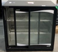 Klimasan double door display cooler