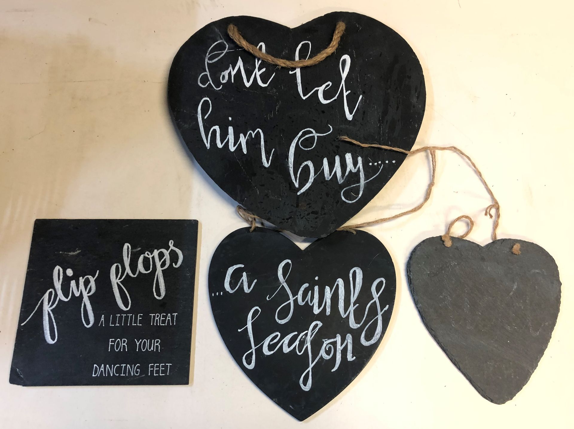 29 various Wooden & Slate Plaques/Chalkboards - Image 5 of 5