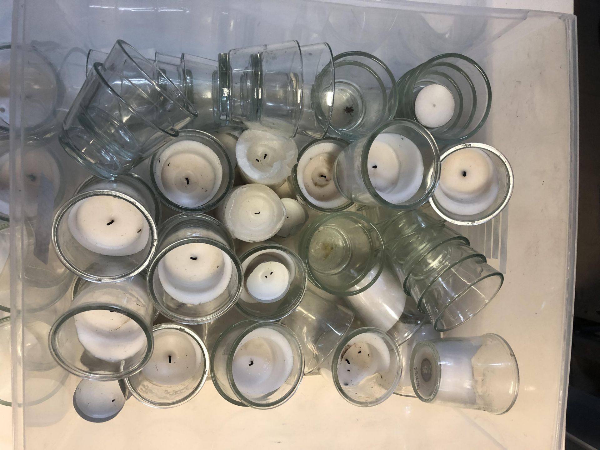 42 pieces of Glass Tealight Candle Holders - Image 2 of 3