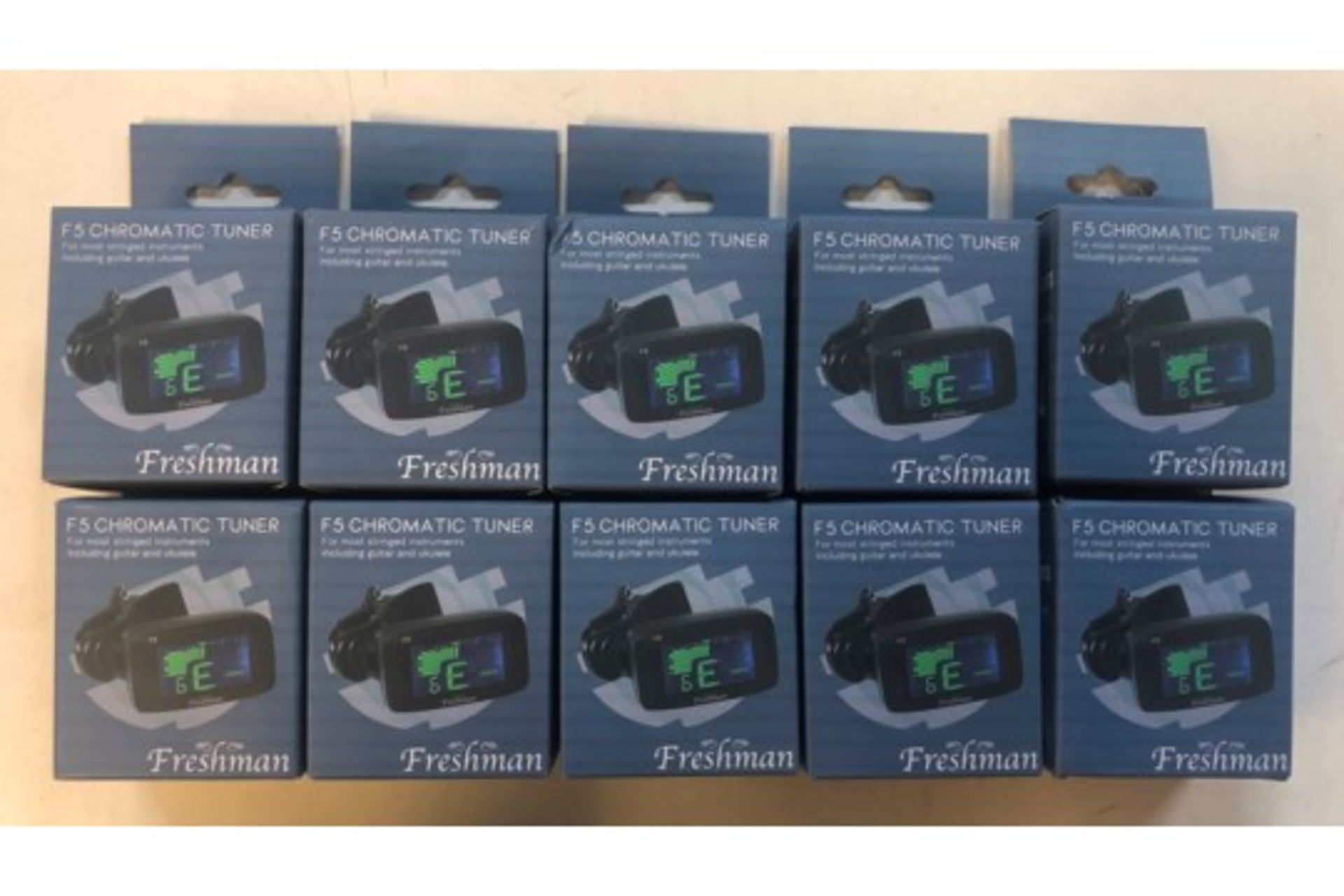 10 x Freshman Chromatic Guitar/Ukulele Tuners - Image 2 of 3