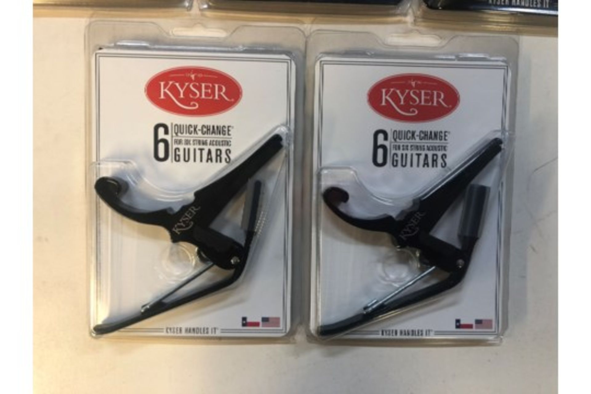 5 x Various Quick-Change Kyser Guitar Capo's - Image 3 of 3