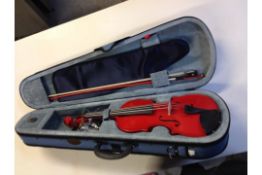 Harlequin 3/4 Violin w/case | RRP £118