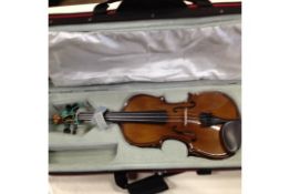 Hidersine Violin w/case and bow | RRP £250