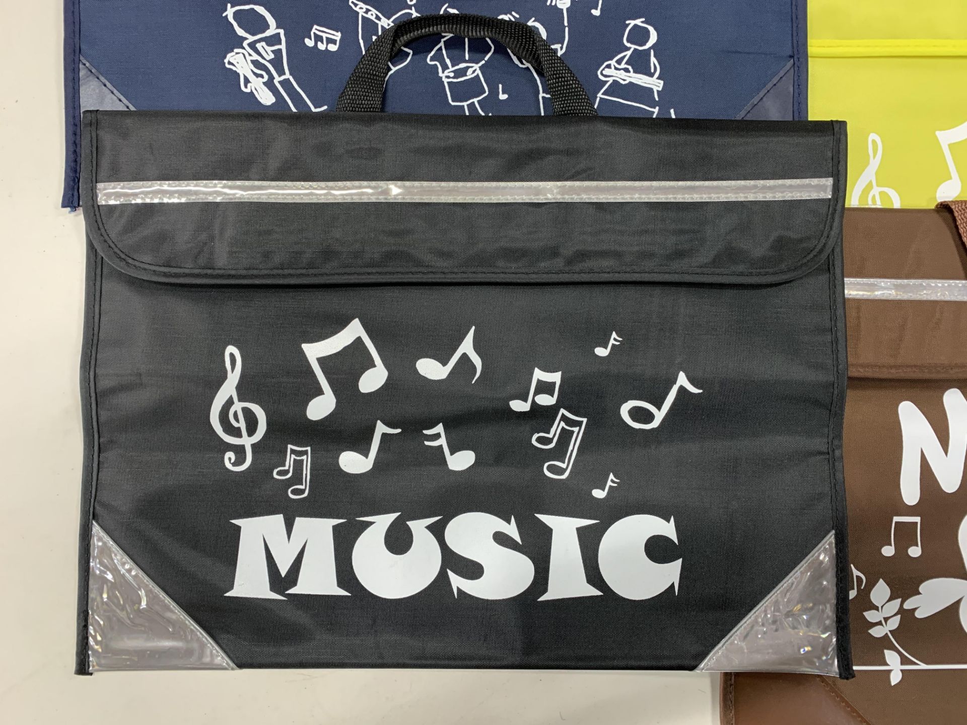 65 x Mapac Duo School Homework Music Bag / Case with Music Note Design RRP £8.99 - Image 2 of 2