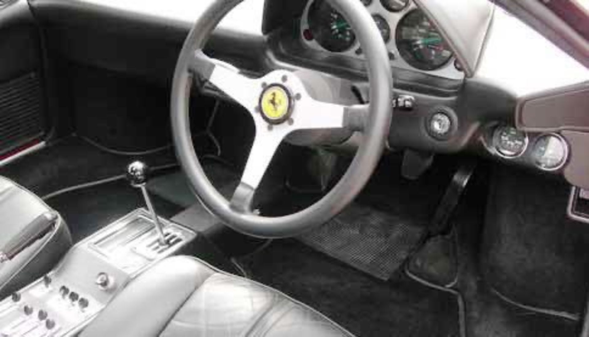 Ferrari 308 GTB Fibreglass | Reg: MMW 40R | Mileage: 54,784 | YOM: 1976 | Rosso Chiaro | Black Leath - Image 9 of 10
