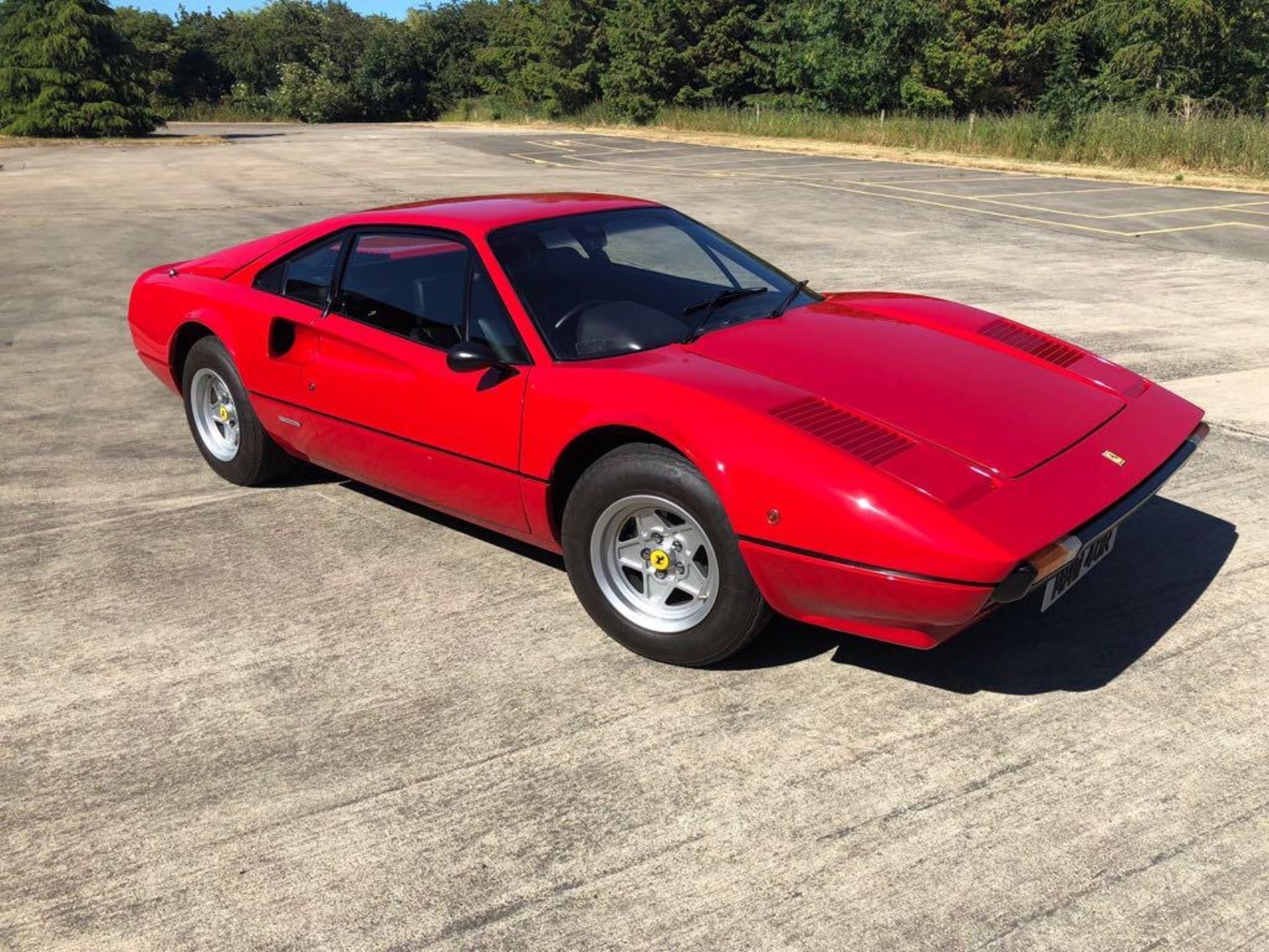 Ferrari 308 GTB Fibreglass | Reg: MMW 40R | Mileage: 54,784 | YOM: 1976 | Rosso Chiaro | Black Leath