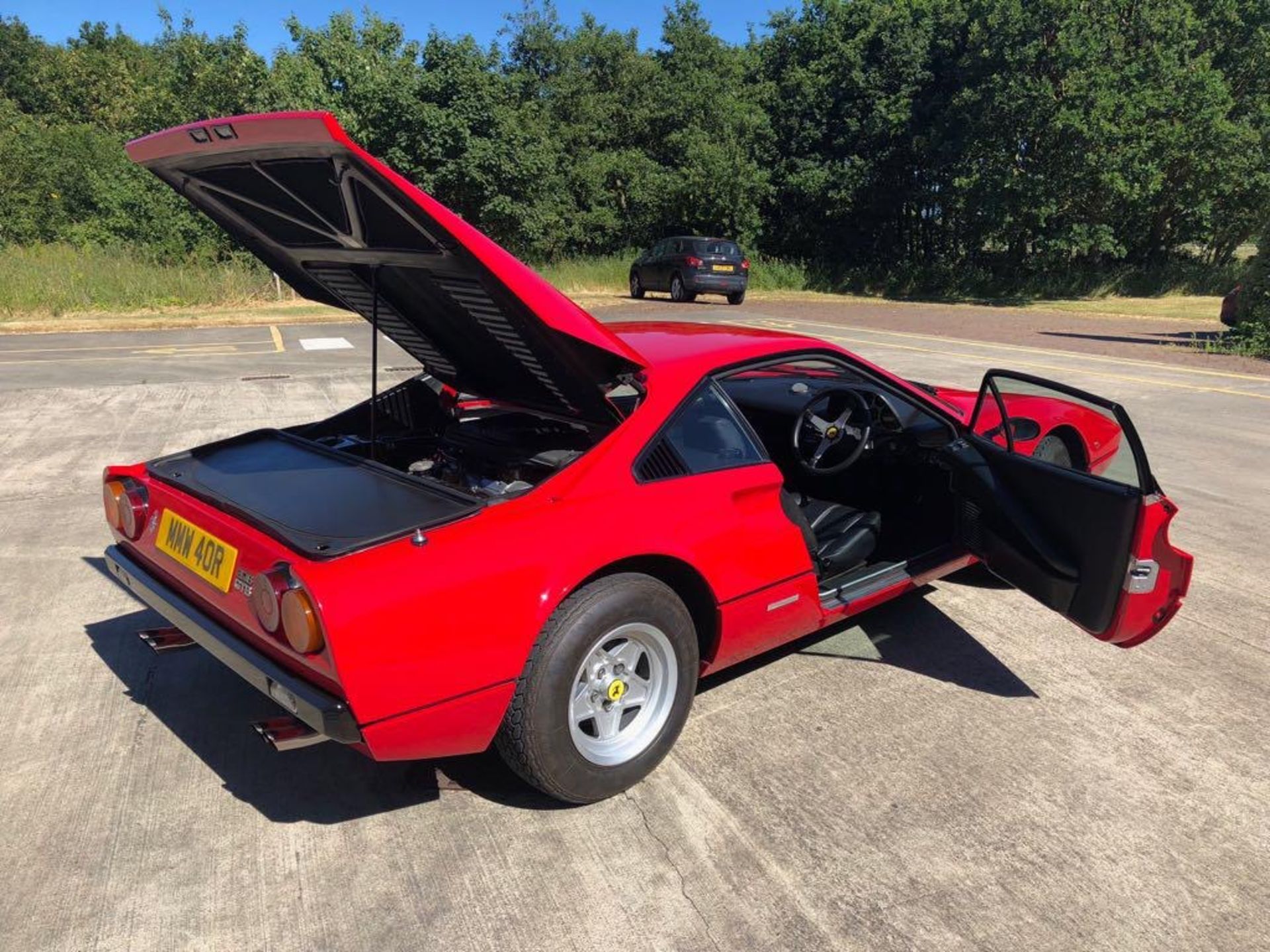 Ferrari 308 GTB Fibreglass | Reg: MMW 40R | Mileage: 54,784 | YOM: 1976 | Rosso Chiaro | Black Leath - Image 7 of 10