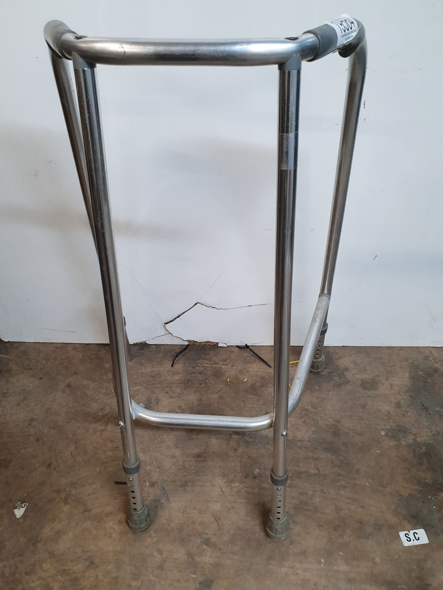 3 x Various assited adjustable walker frames