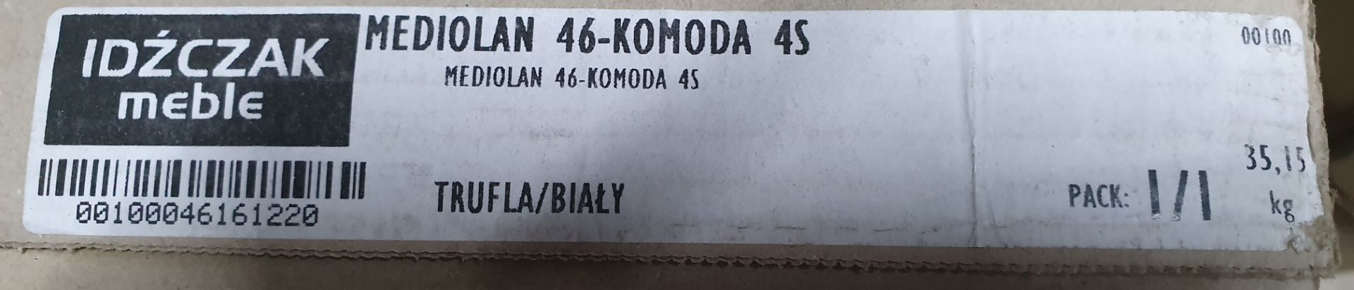 Mediolan 46 - Komoda 4S Drawer Unit