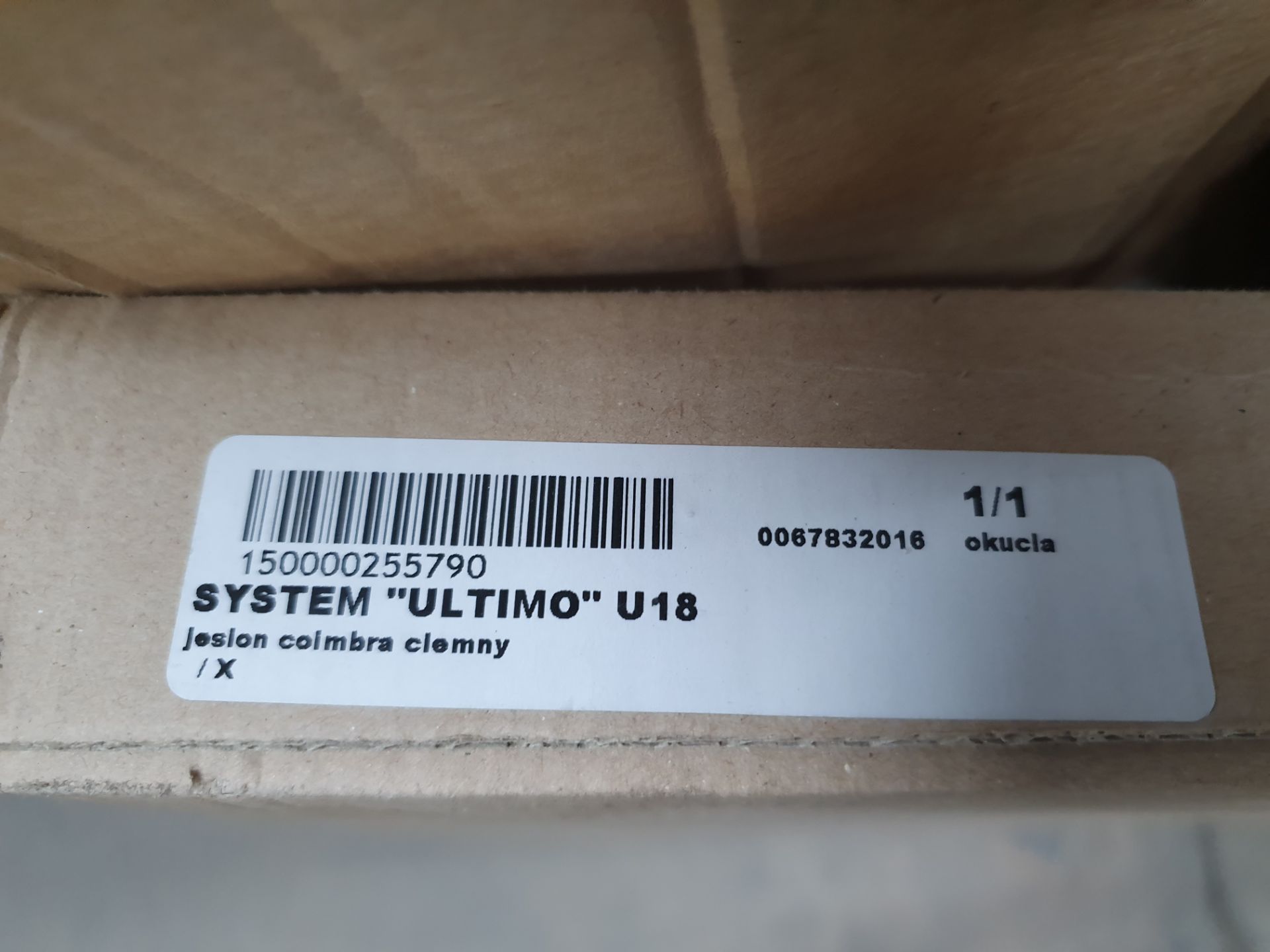 System "Ultimo" U18 desk extension