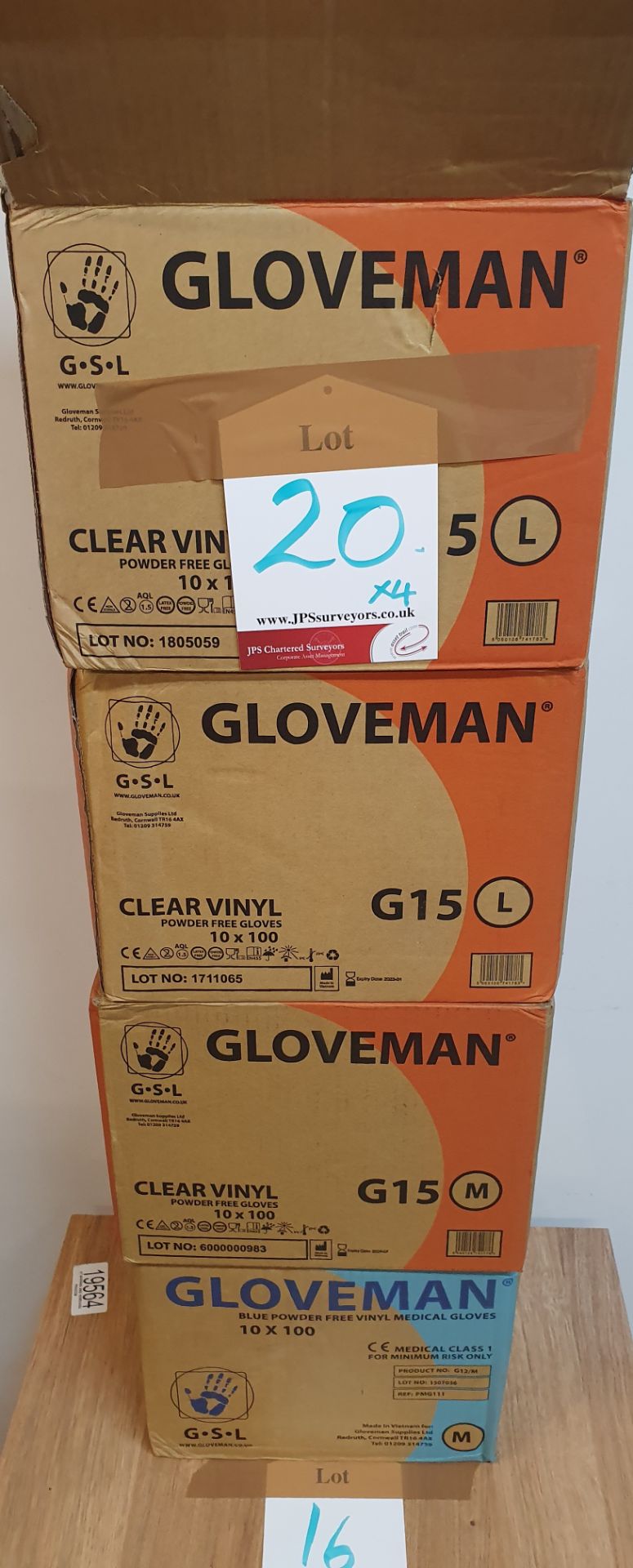 3200 Pairs of Powder Free Vinyl Medical Gloves