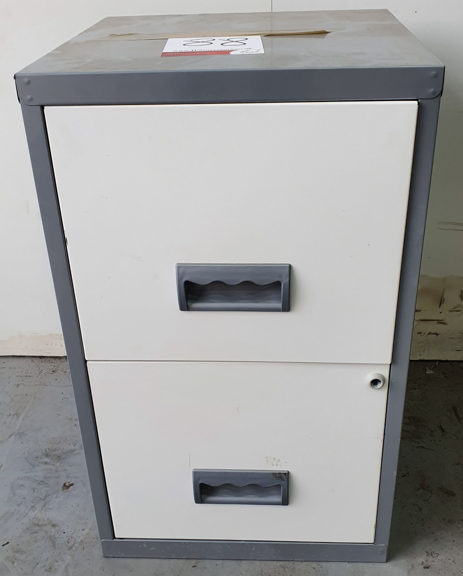 2 Drawer Metal Filing Cabinet