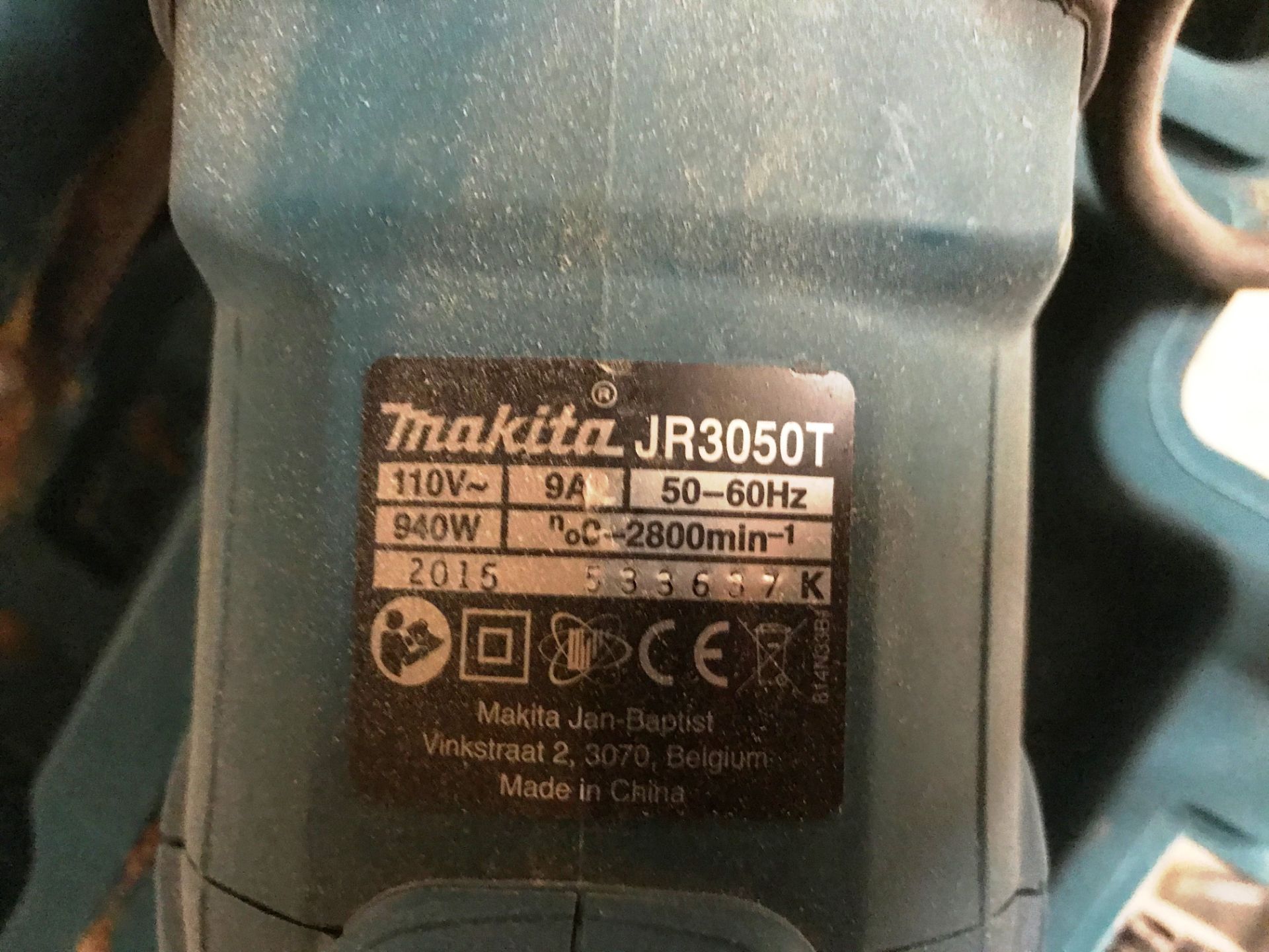 Makita JR3050T Reciprocating Saw w/ Case | 110V | YOM: 2015 - Image 3 of 3