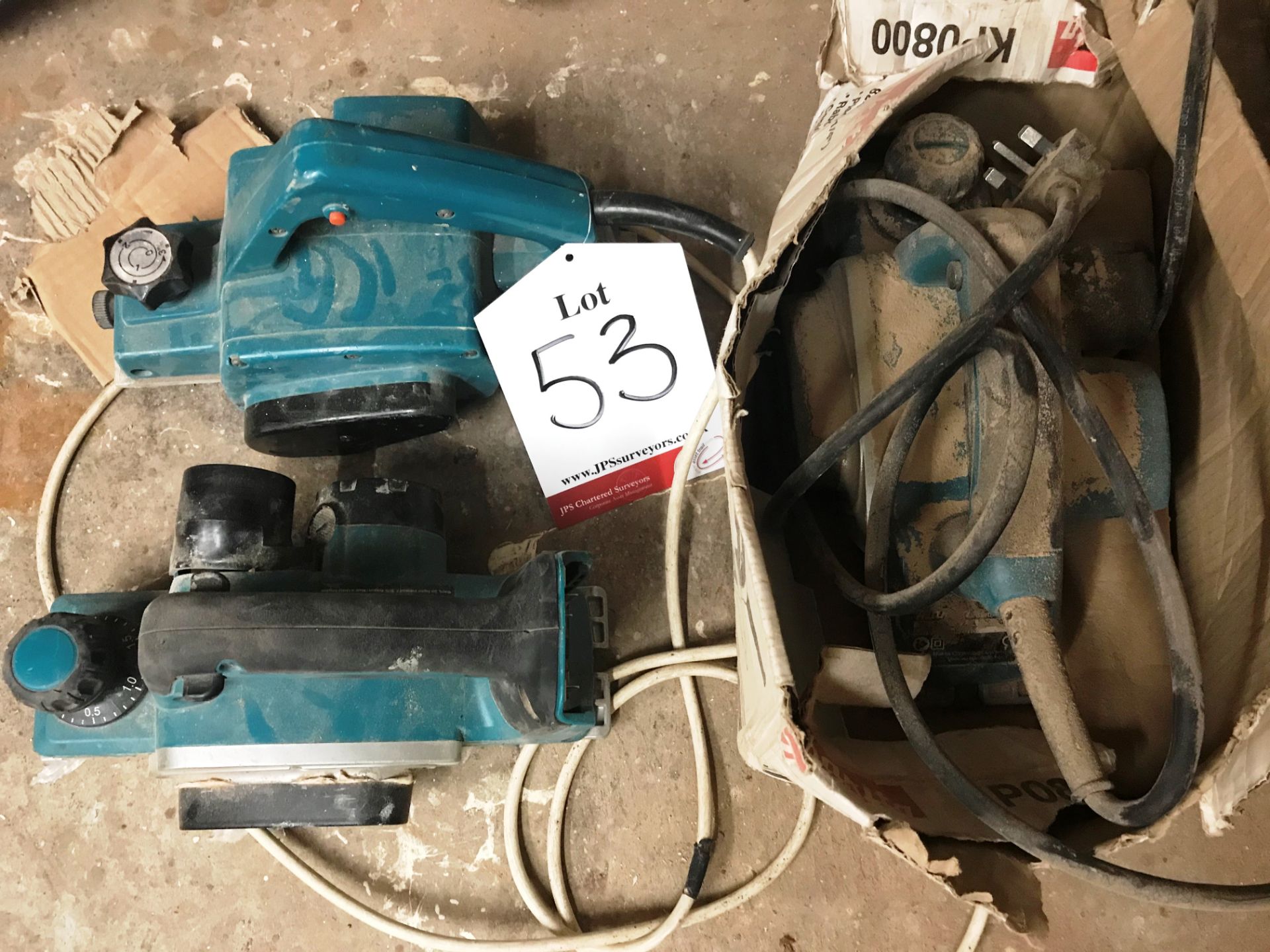 3 x Various Makita Planers - As Pictured