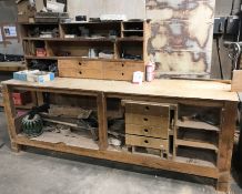 Wooden Workbench / Tooling - As Pictured