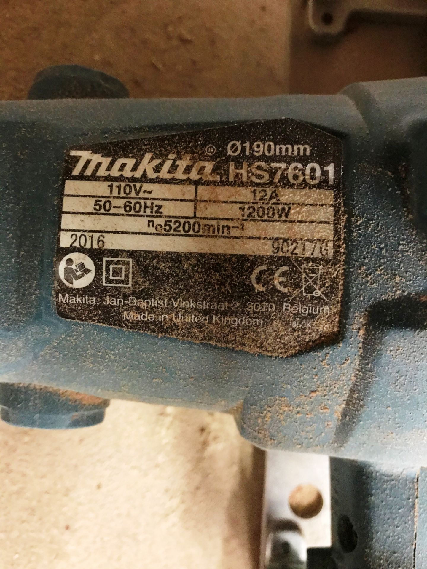 Makita HS7601 190mm Circular Saw w/ Box | 110V | YOM: 2016 - Image 2 of 3