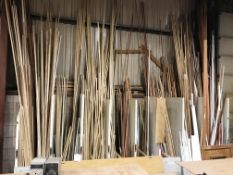 Quantity of Softwood & Hardwood Beading