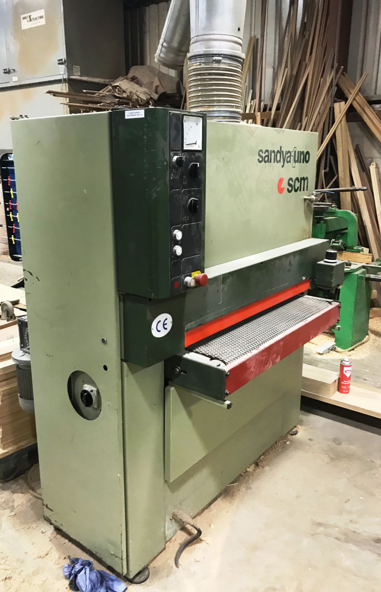 SCM Sandya Uno CS Wide Belt Sander | YOM: 1996 | 3 Phase - Image 3 of 9