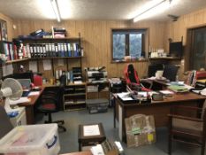 Office Furniture - As Pictured | EXCLUDING IT EQUIPMENT & PAPERWORK